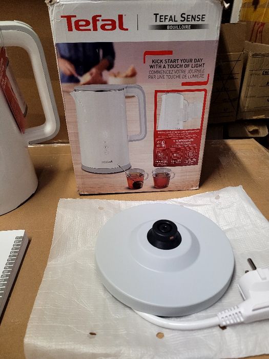 Czajnik tefal Sense 1,5L jak nowy elegancki biały