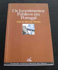 Livro "Os investimentos públicos em Portugal" (COMO NOVO)