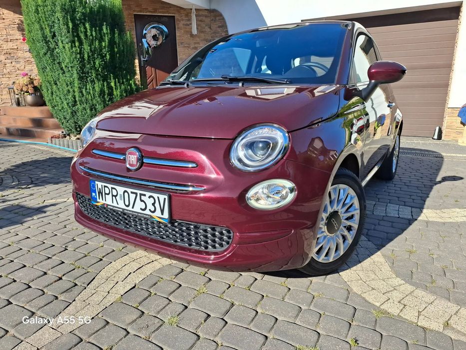 Fiat 500 1,2 Benzyna # Longe # Serwis ASO # Jeden Właściciel #