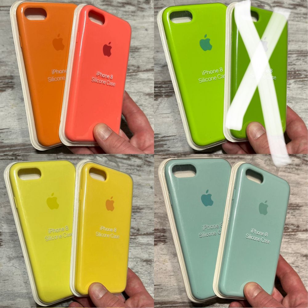 Чехол Айфон 8 silicon case iPhone 8 силиконовый чехол для айфон 70шт