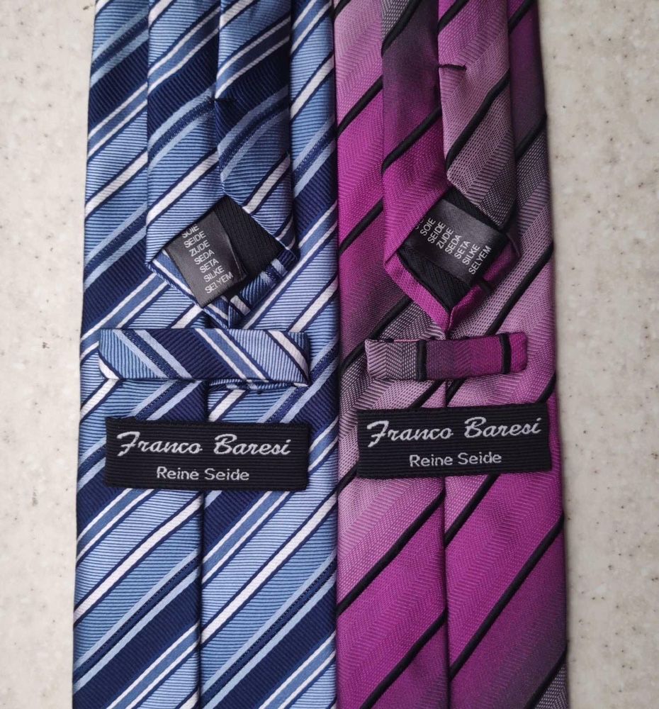 Зауженный шёлковый галстук Franco Baresi