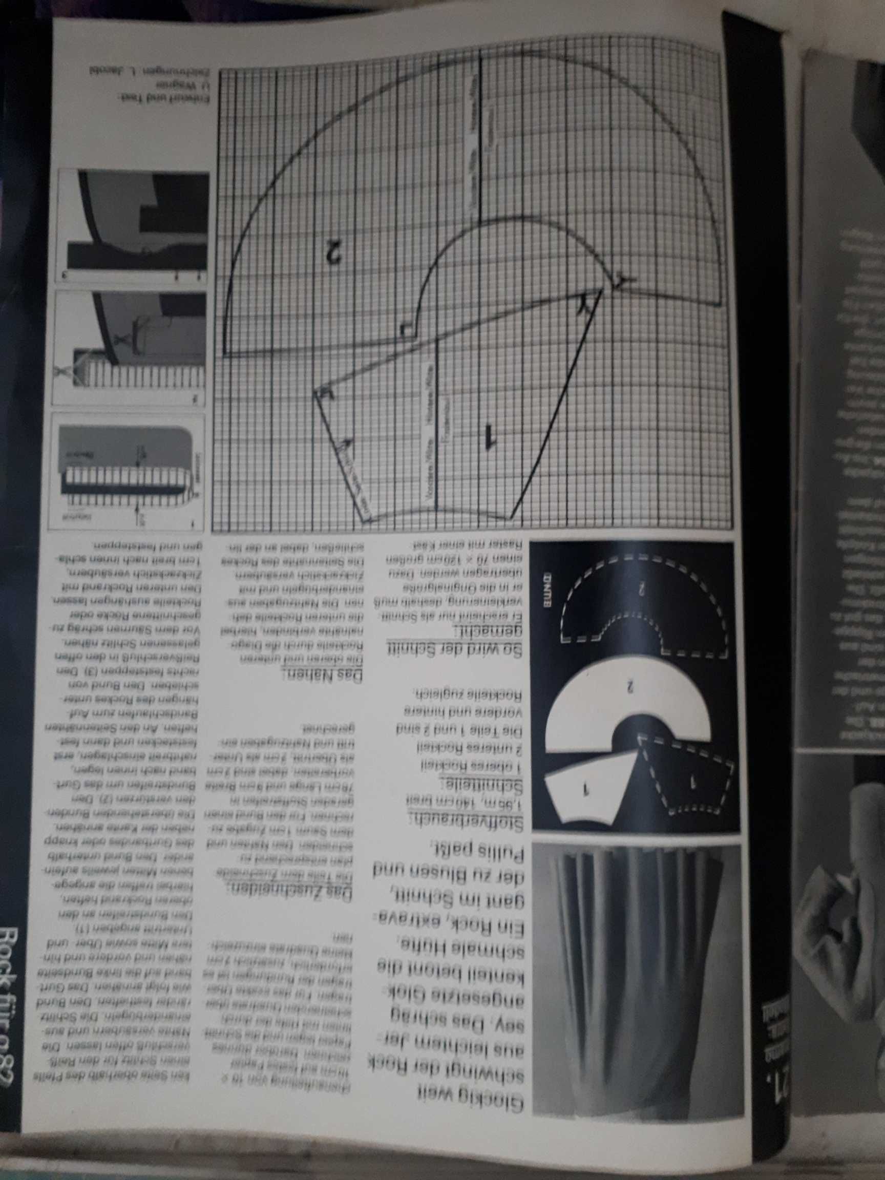 Pramo gazeta modowa, moda wykroje stare komplet 20 sztuk