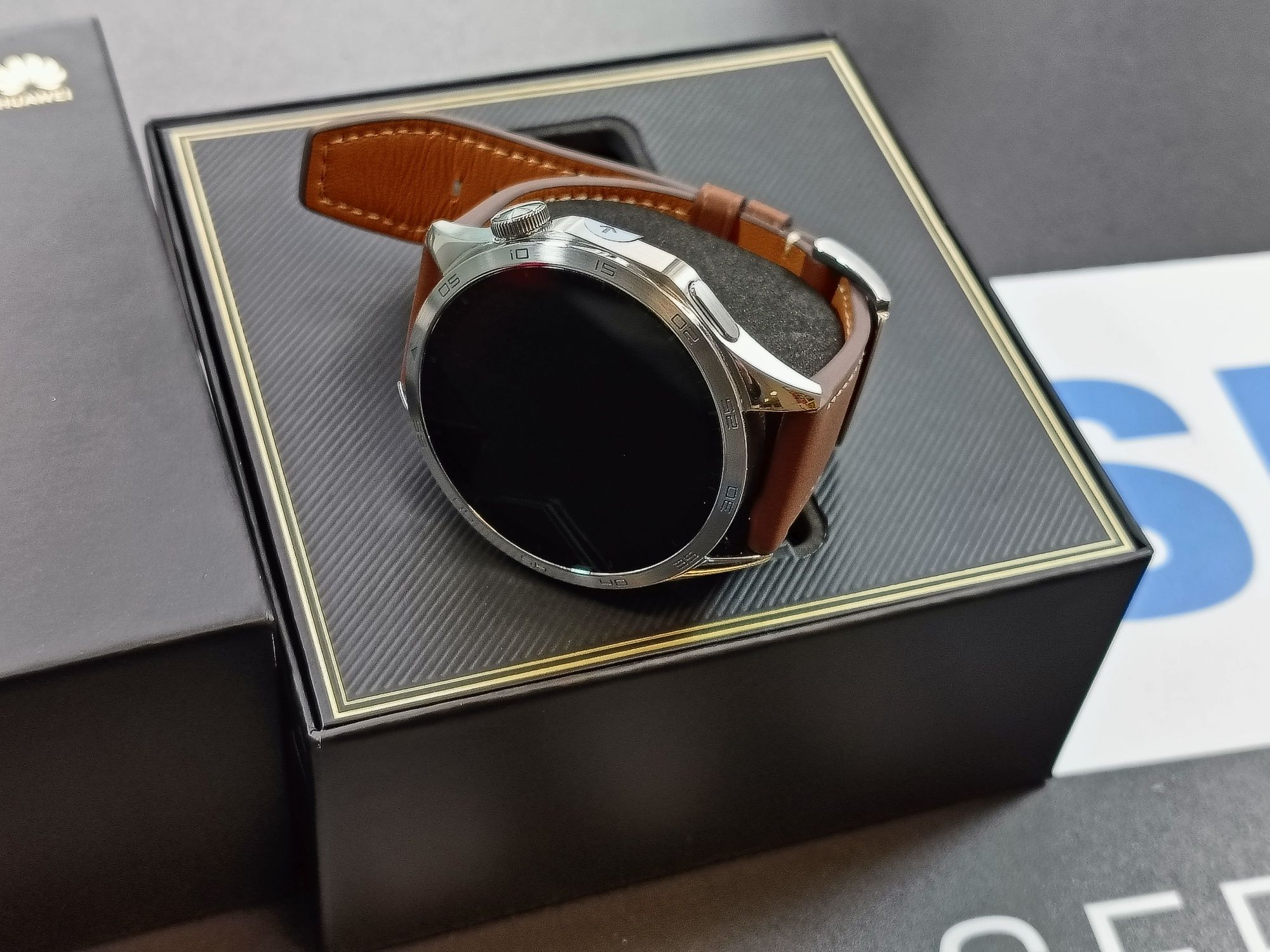 Sklep jak nowy Huawei Watch GT4 46mm GPS leather strap