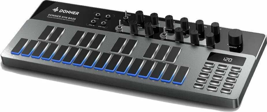 Donner B1 Analog Bass Synthesizer and Sequencer