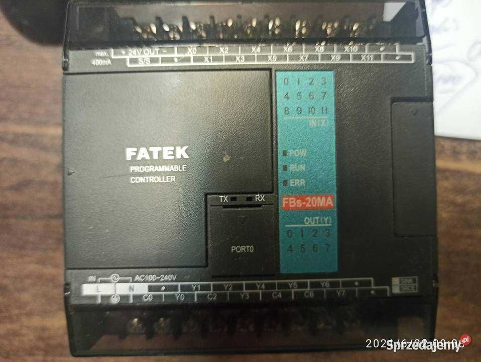 sterownik programowalny FATEK FBS -20 MA