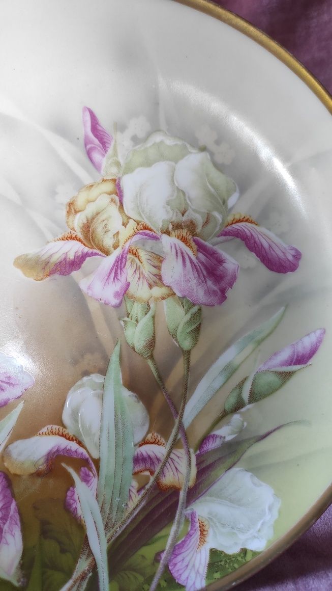 KPM antyk wyjątkowa patera b.rzadka porcelana