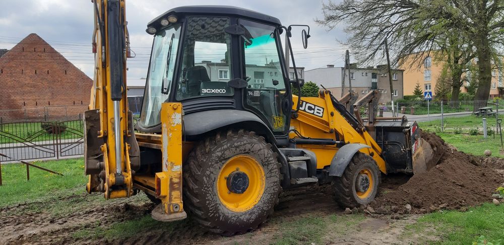 Koparko-Ładowarka,Mini koparka prace ziemne