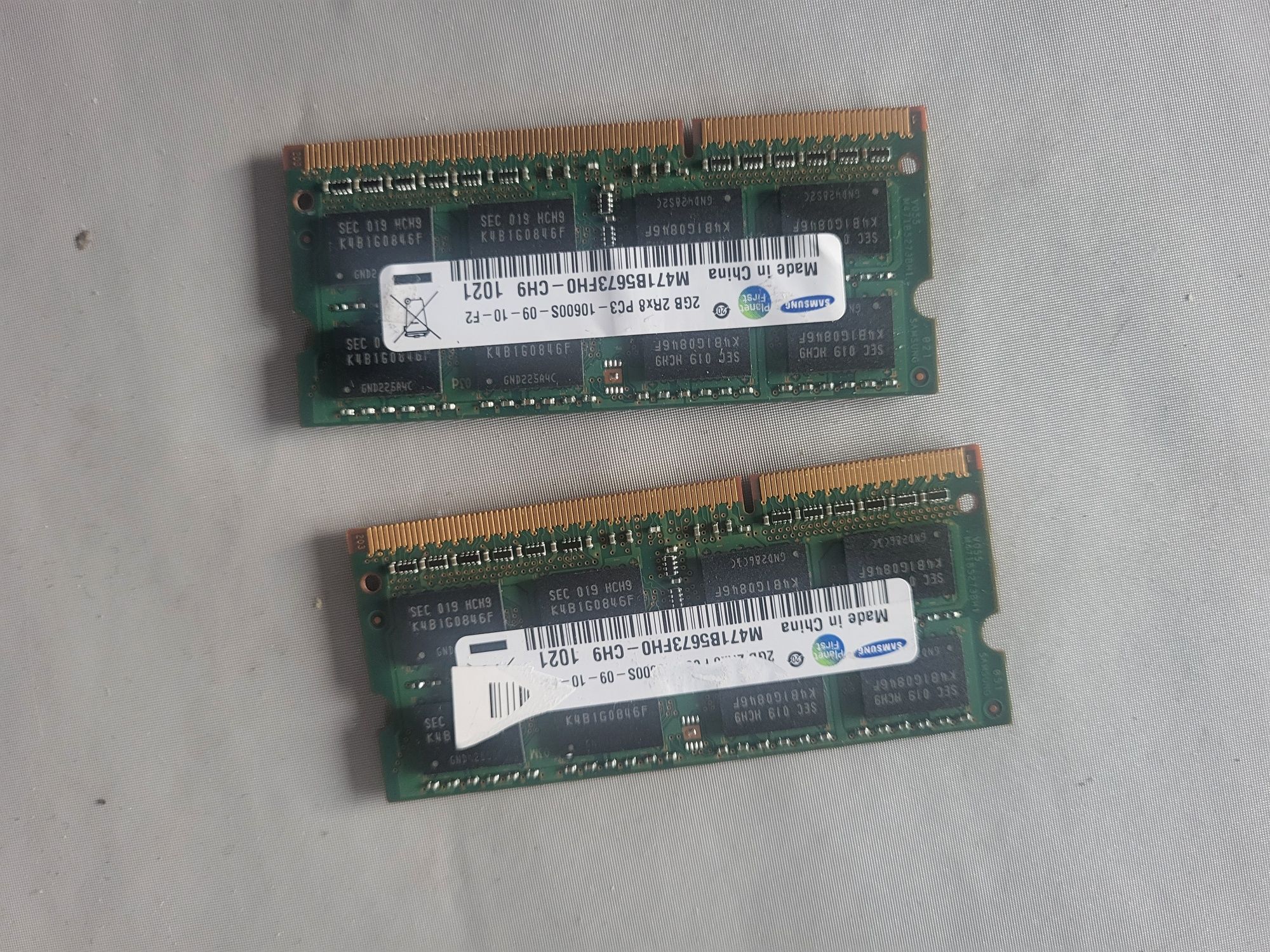 Sprzedam Pamieć Ram 2 x 2 GB DDR3 Laptopa DELL INSPIRON N5010