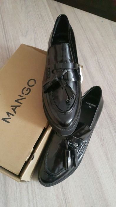 Туфли лоферы женские mango 40