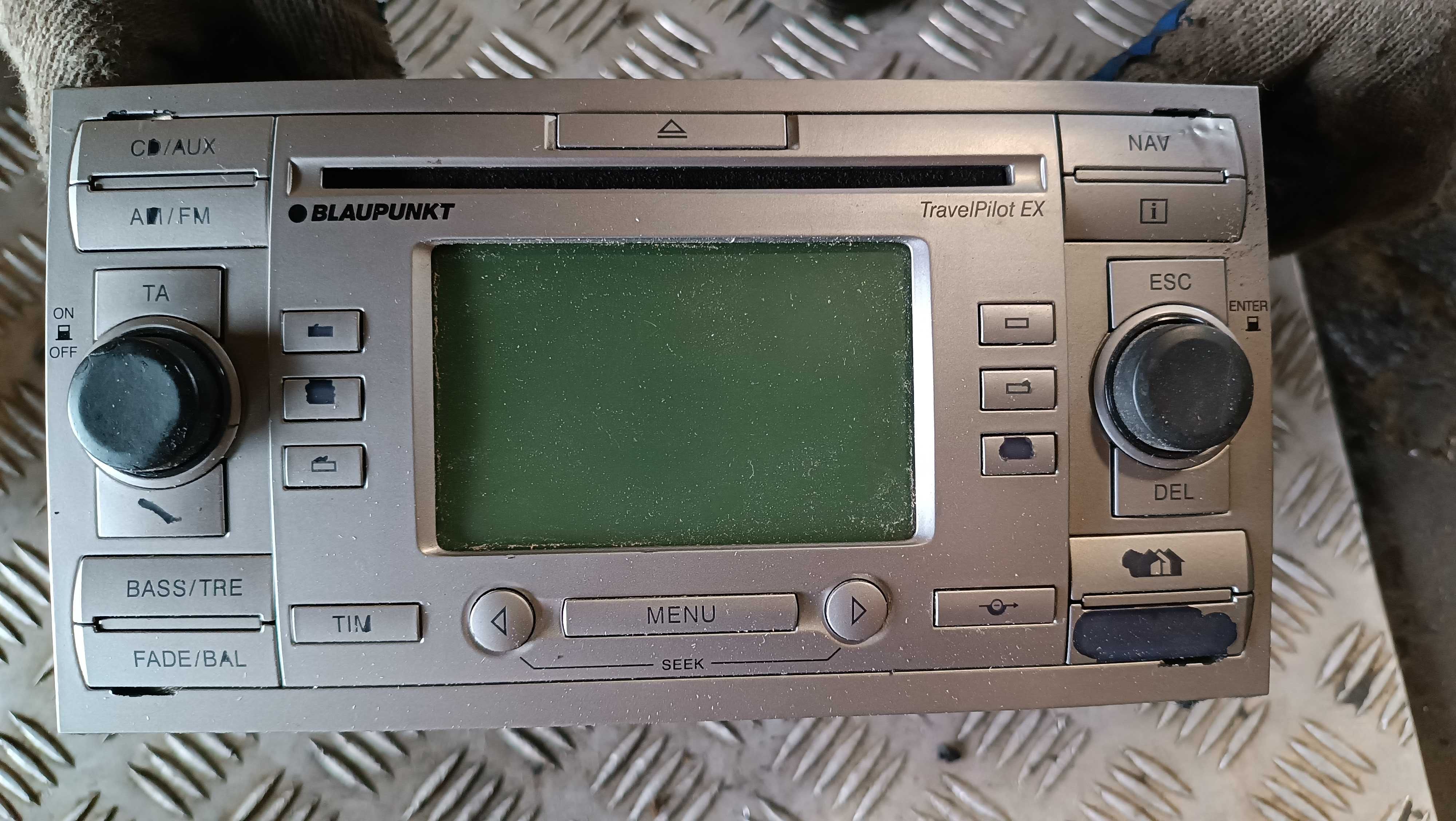 Radio fabryczne z nawigacją Blaupunkt Ford S-Max Mk1
