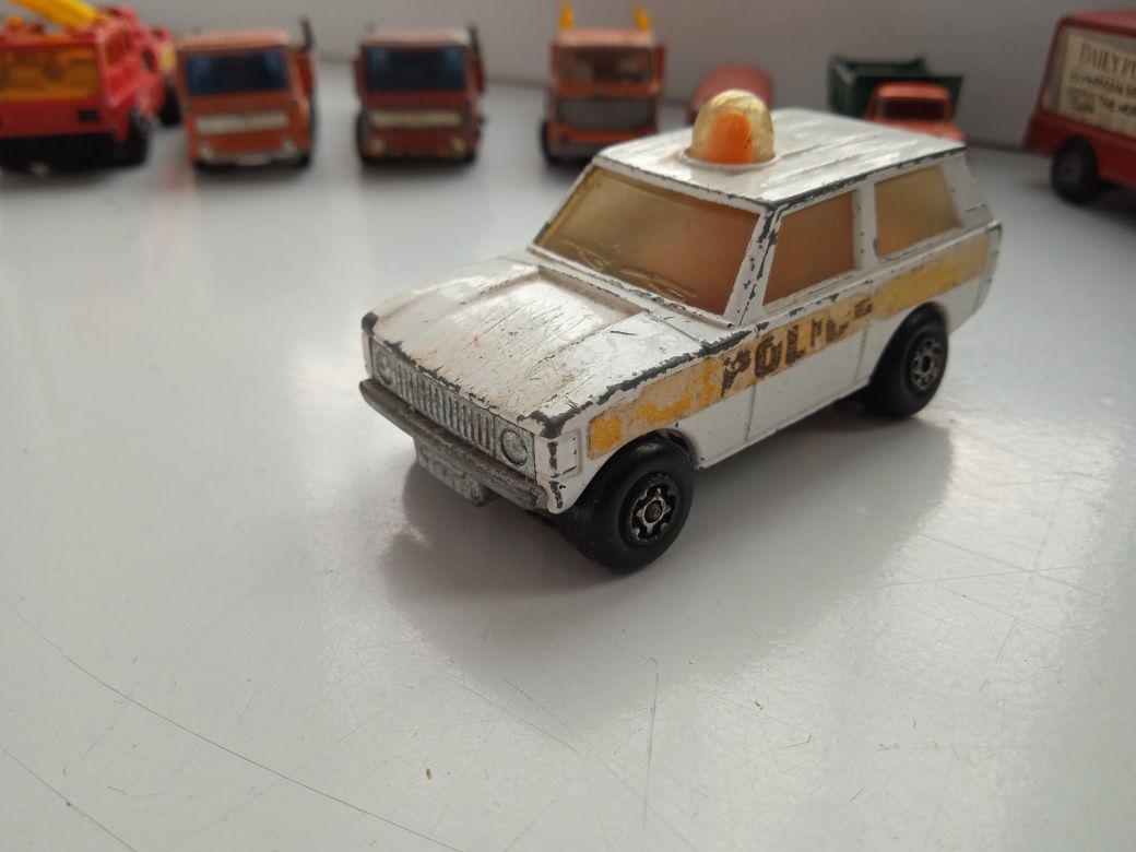 Matchbox Rola Matics Police Patrol Matchbox No 20 Lesney Range Rover