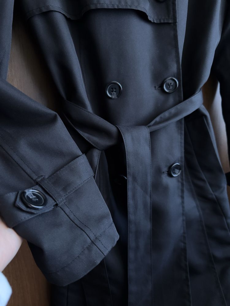 Чорний тренч,бренд VERO MODA