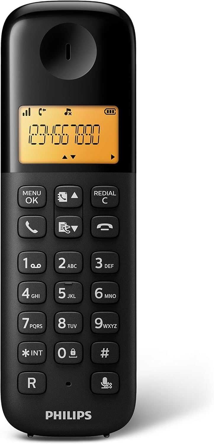 2x Telefon bezprzewodowy Philips D1602B/53 Duzo z bazami