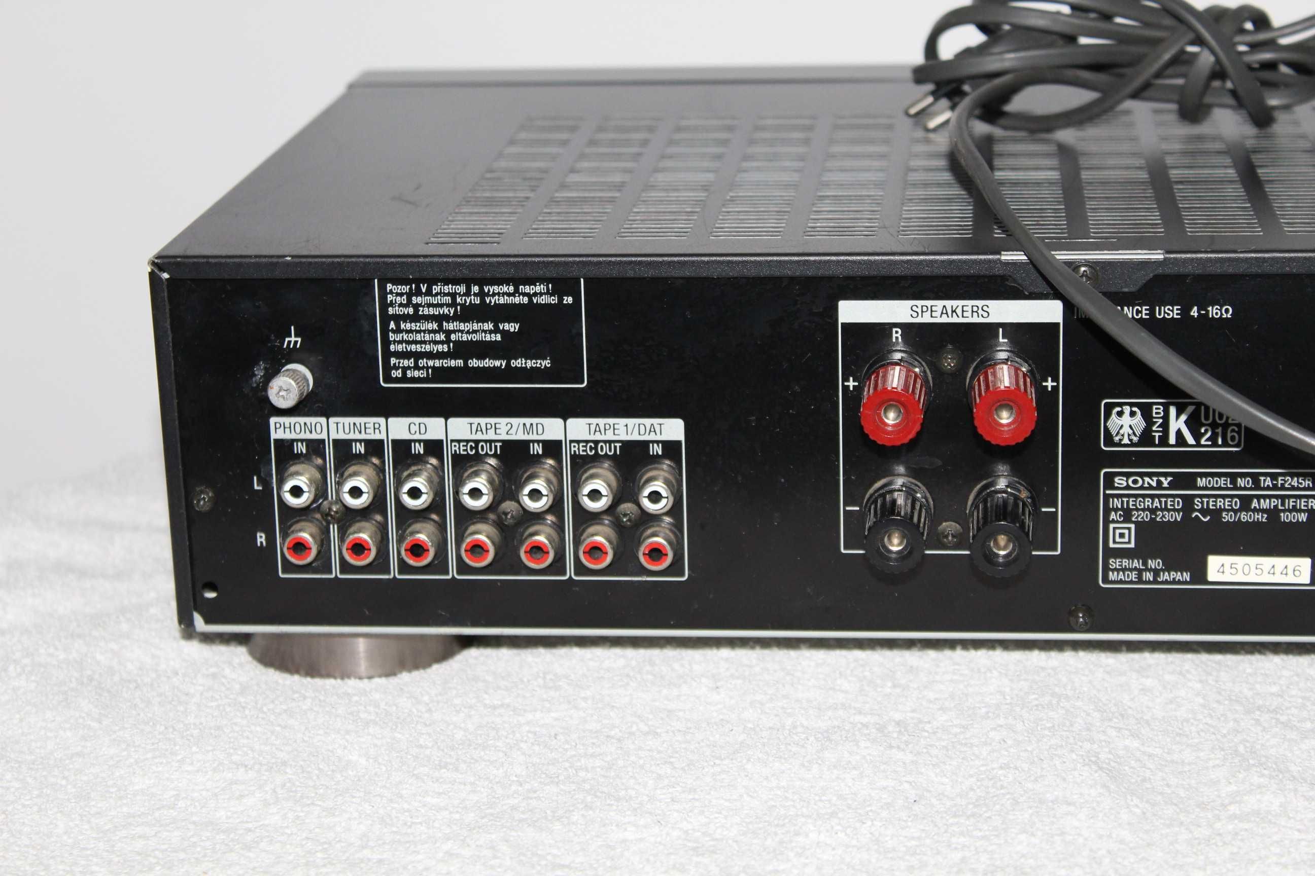 SONY TA-F245R Wzmacniacz stereo Made in Japan Wysyłka