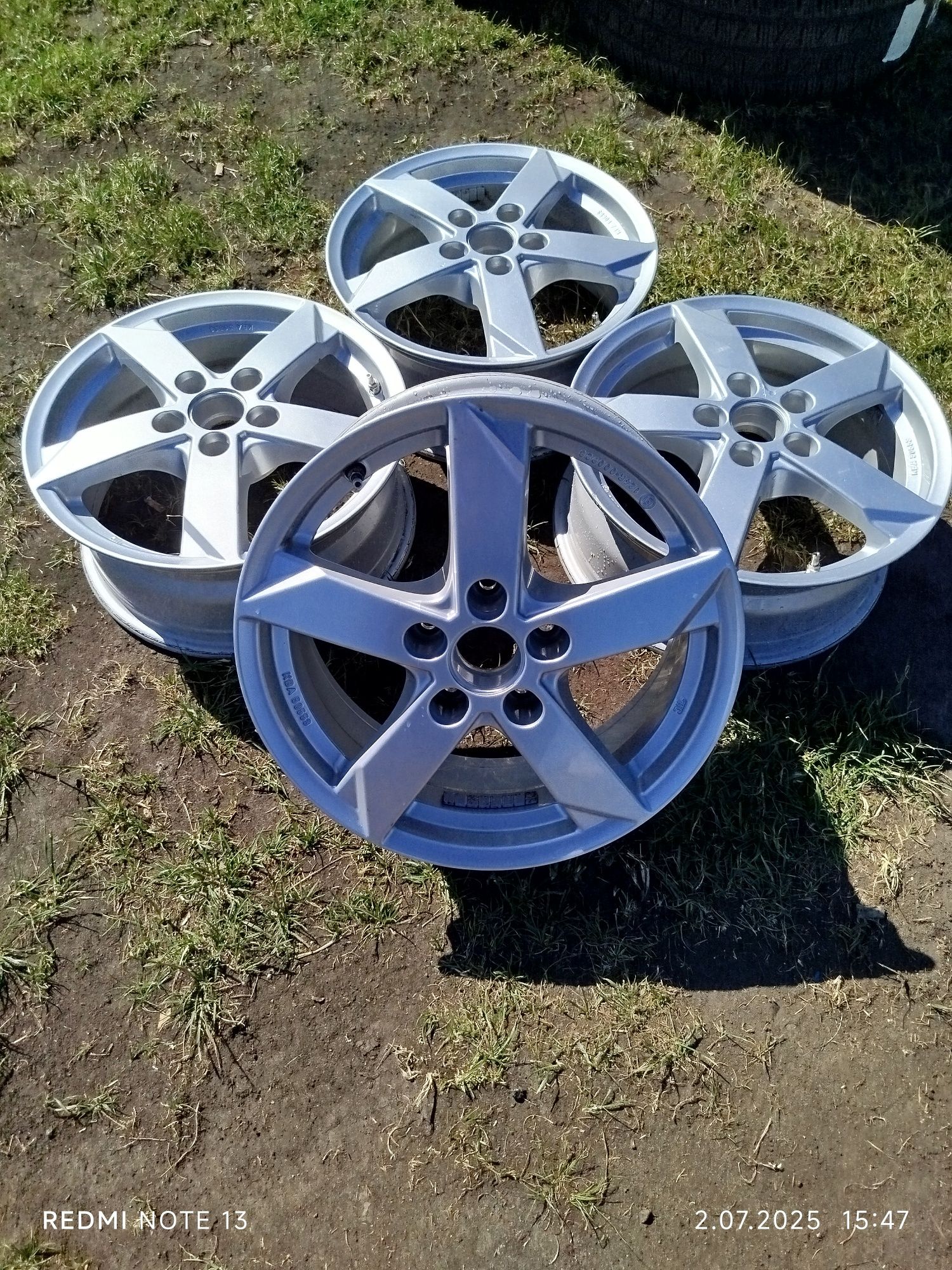 Komplet Felg Aluminiowych Rial Kodiak 16cali(5x112,ET46)