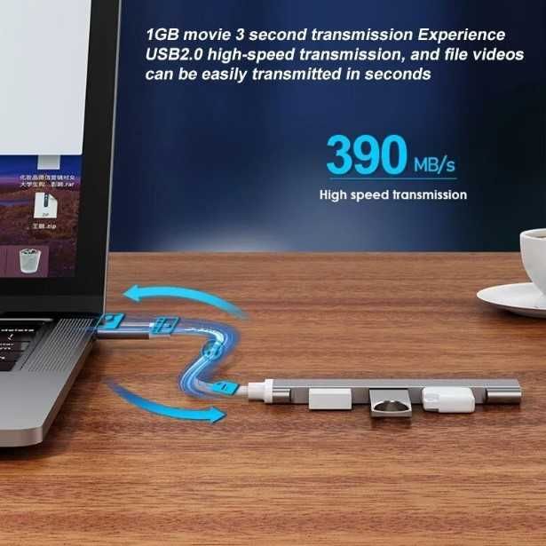 USB хаб разветвитель с 4 портами