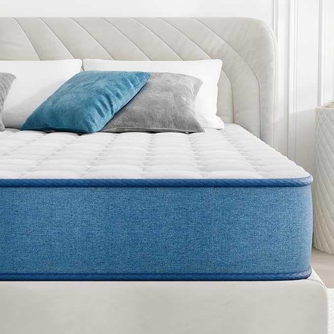 Materac 140x200cm Kieszeniowy ŚREDNIO TWARDY Wytrzymały - 20.5cm