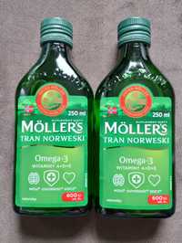 2 x Moller's Tran norweski naturalny 250 ml