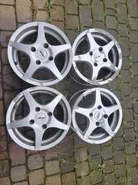 4 felgi aluminiowe Autec 14 cali 4x114.3 Daewoo Chevrolet rezzo