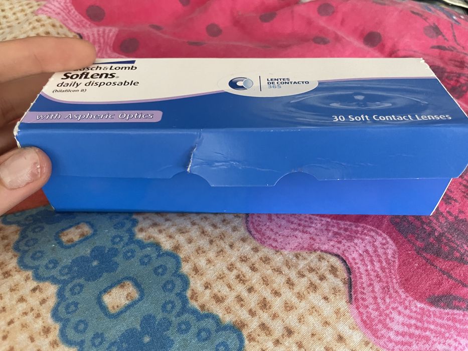 Lentes de contacto diarias miopia -0.75 Bausch&Lomb