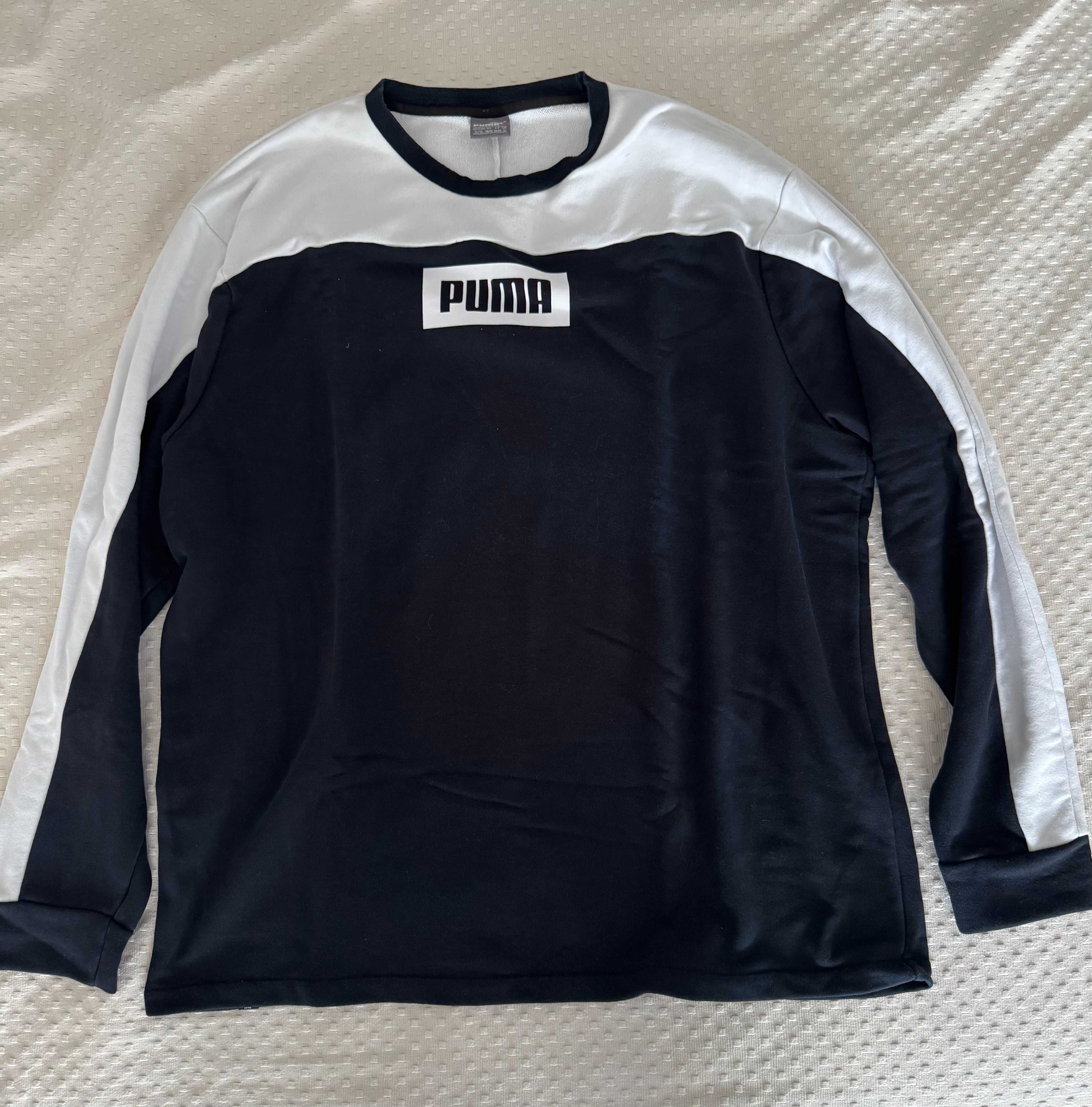 Puma Black and White Sweatshirt