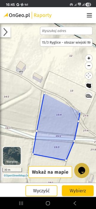 Dzialka rolna z mozliwosciami