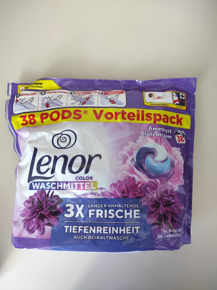 Капсули для прання Lenor 38 pods