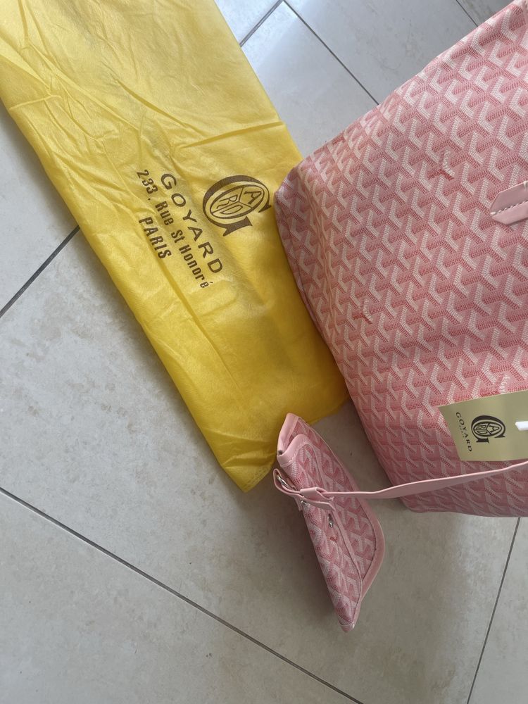 mala goyard rosa