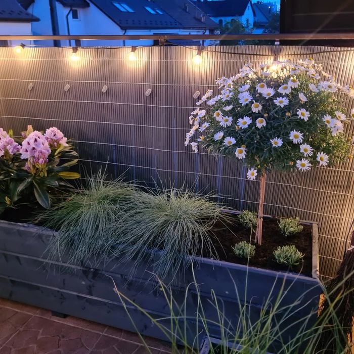 Donica skrzynka drewniana ogrodowa 40x40