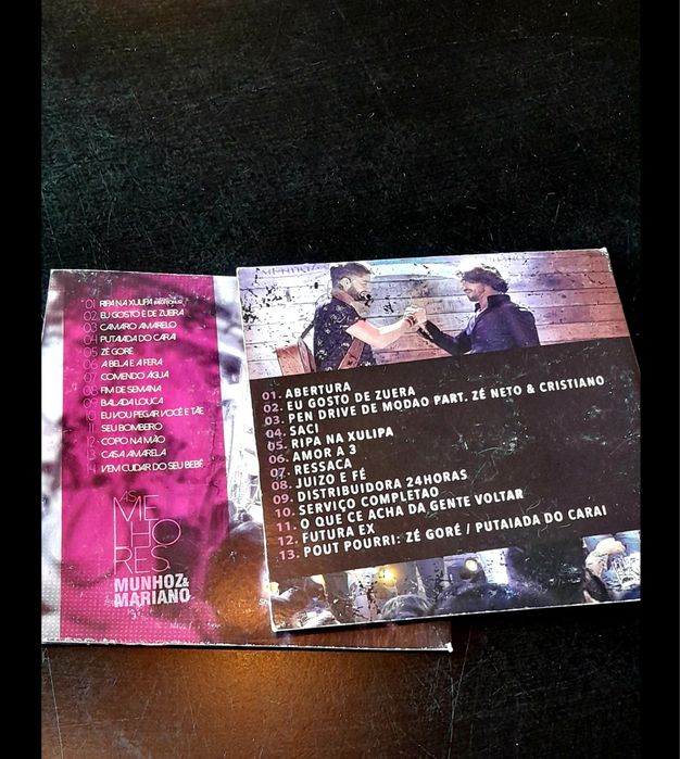 2 CDS  originais Munhoz e Mariano