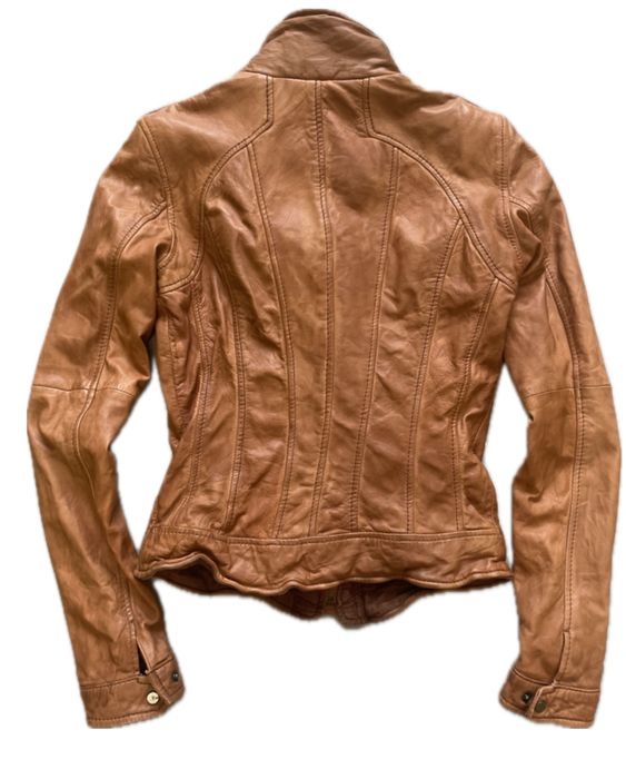 Skórzana kurtka ze skóry naturalnej