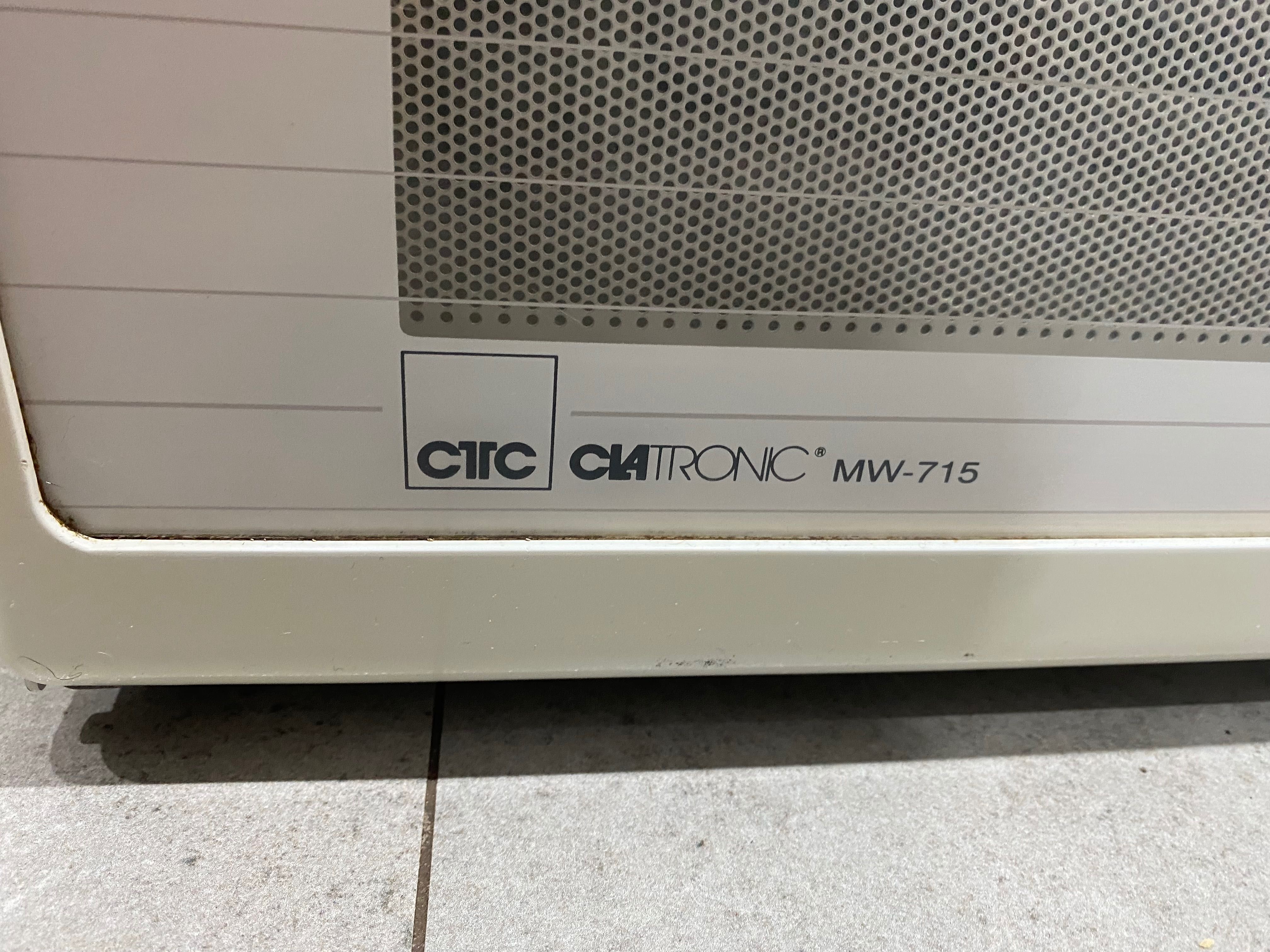 Mikrofalówka Clatronic MW-715 , 1200W/800W moc wyjściowa. SPRAWNA  !!