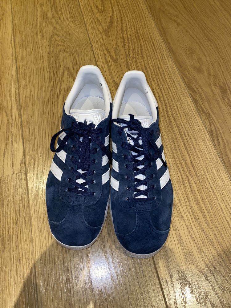 Ténis Adidas Gazelle Azul escuro Unissexo