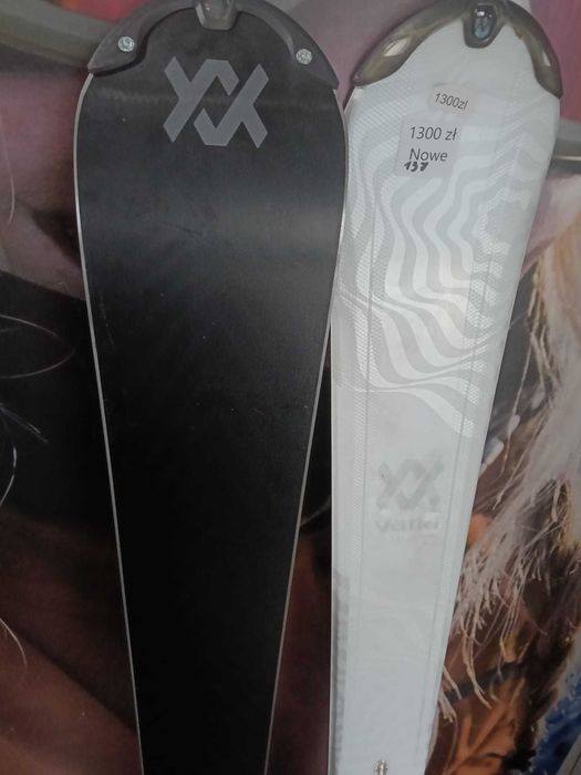 Nowe damskie narty Volkl flair 137cm- promocja 1200 zł/ Sklep-Serwis