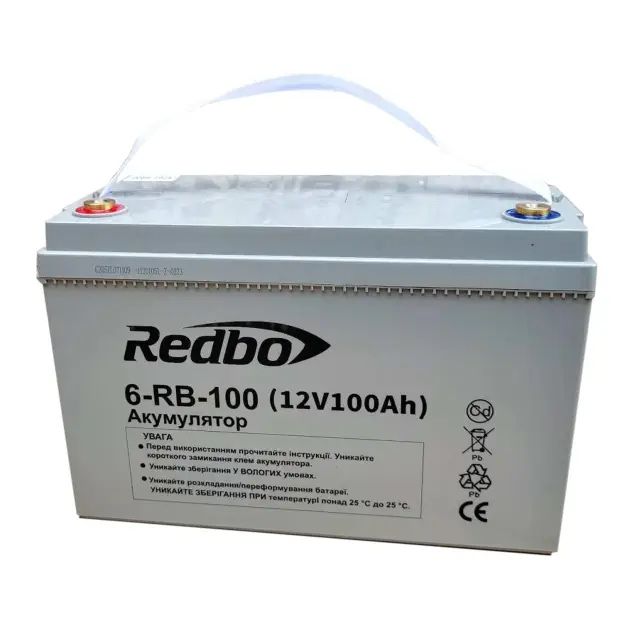 Аккумуляторная батарея Redbo 6-RB-100 12V 100Ah