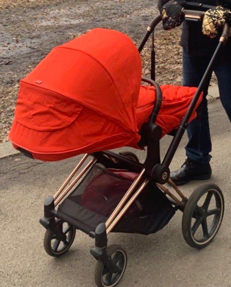 Коляска 3 в 1 Cybex Priam Autumn Gold