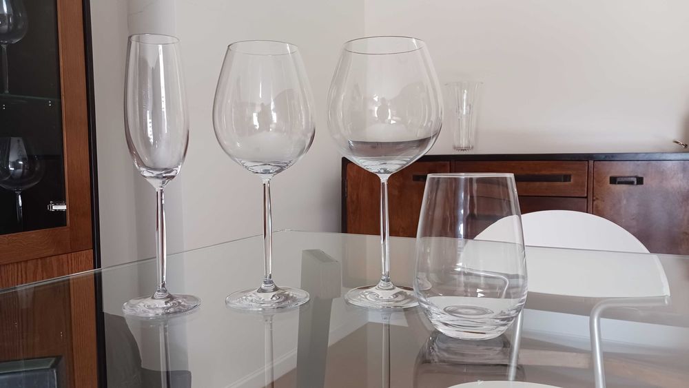 Conjunto de Copos de Cristal "SCHOTT SWIESEL"