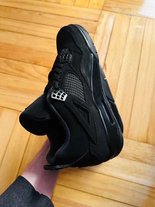 Buty meskie Mokasyny Jordan 4 Retro Black Cat R.45