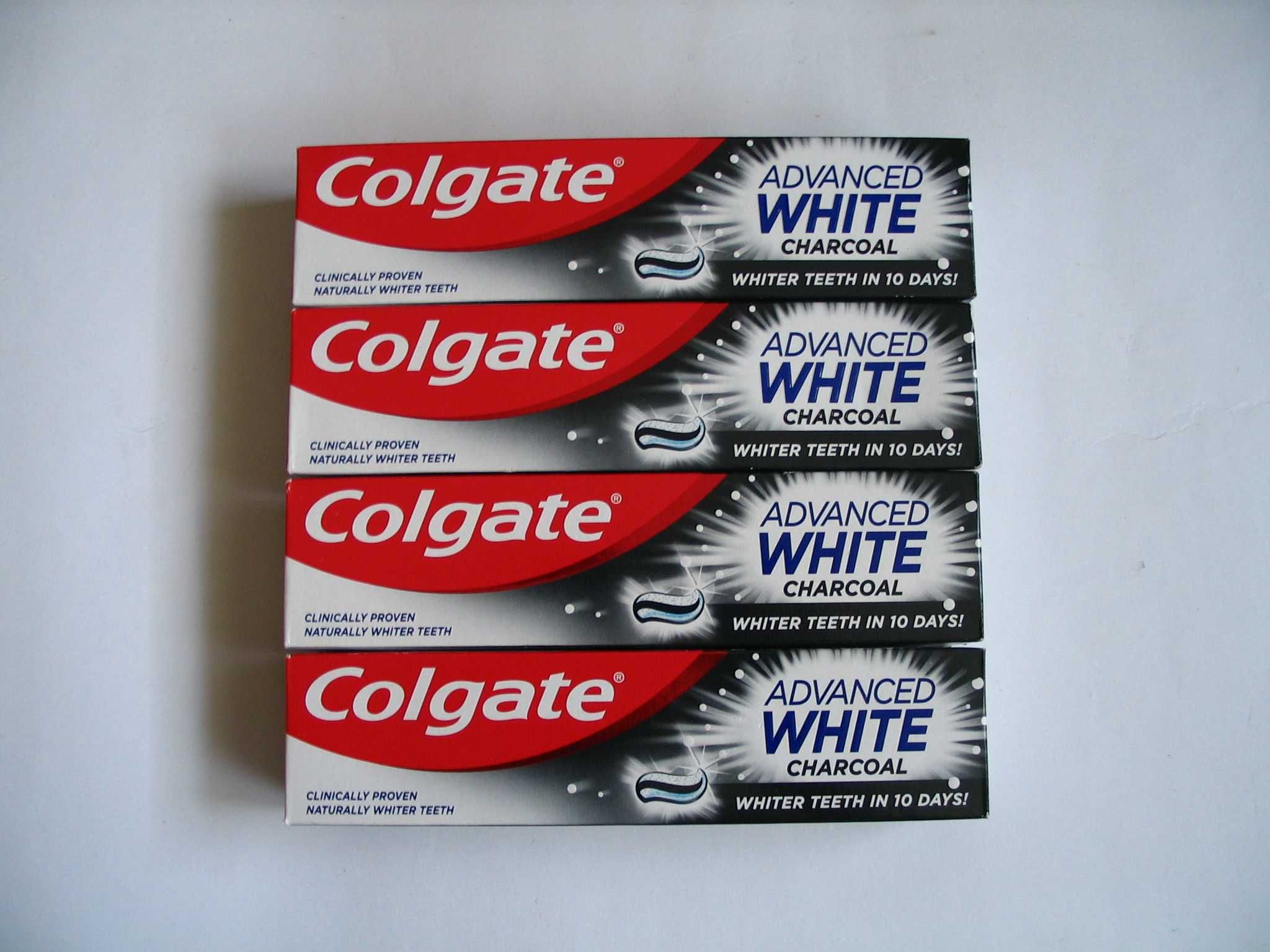 Pasta do zębów wybielająca Colgate Charcoal węgiel aktywny - 4 sztuki