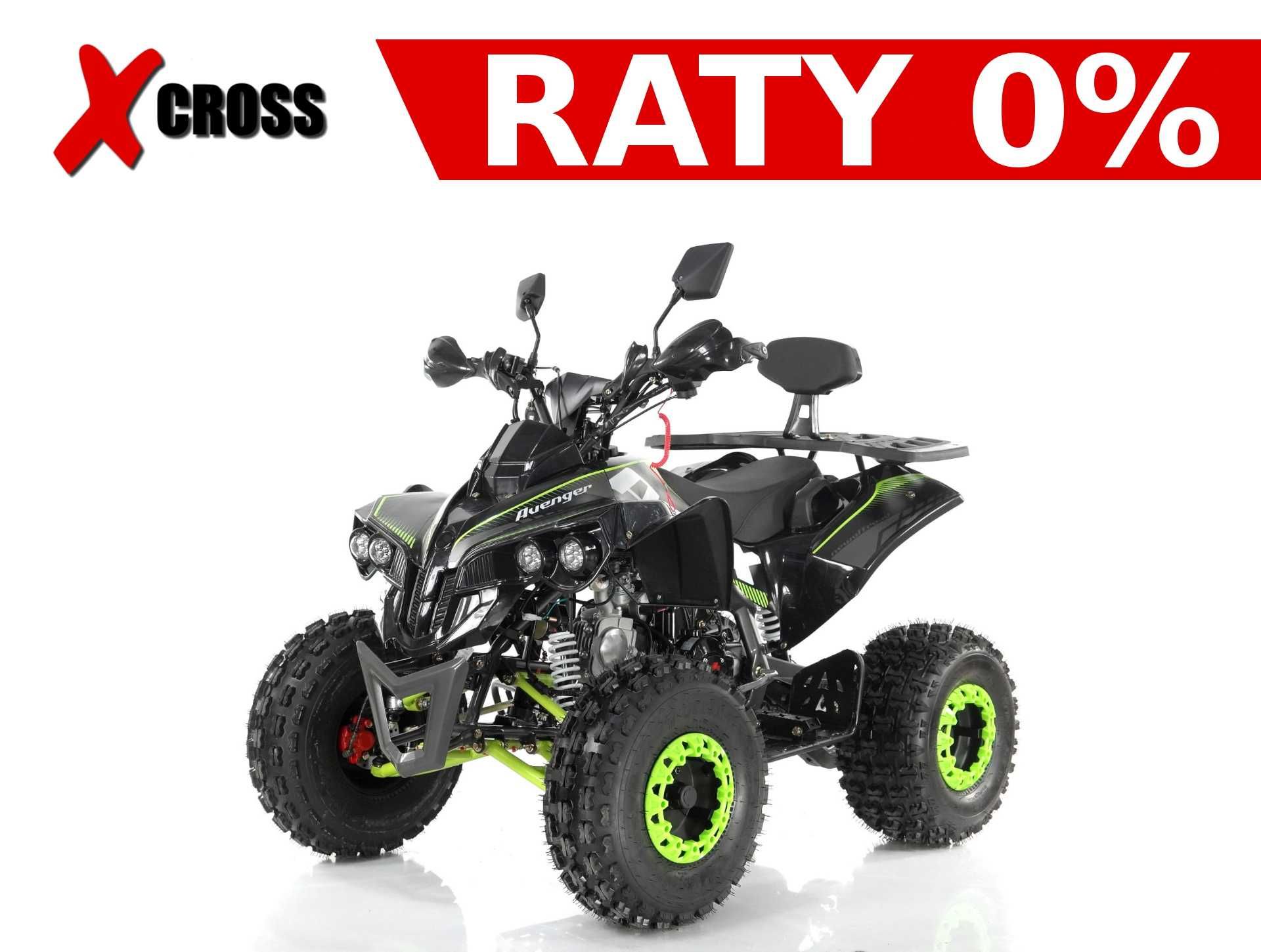 Quad 125 Asix Avenger ATV Pług na raty Dostawa