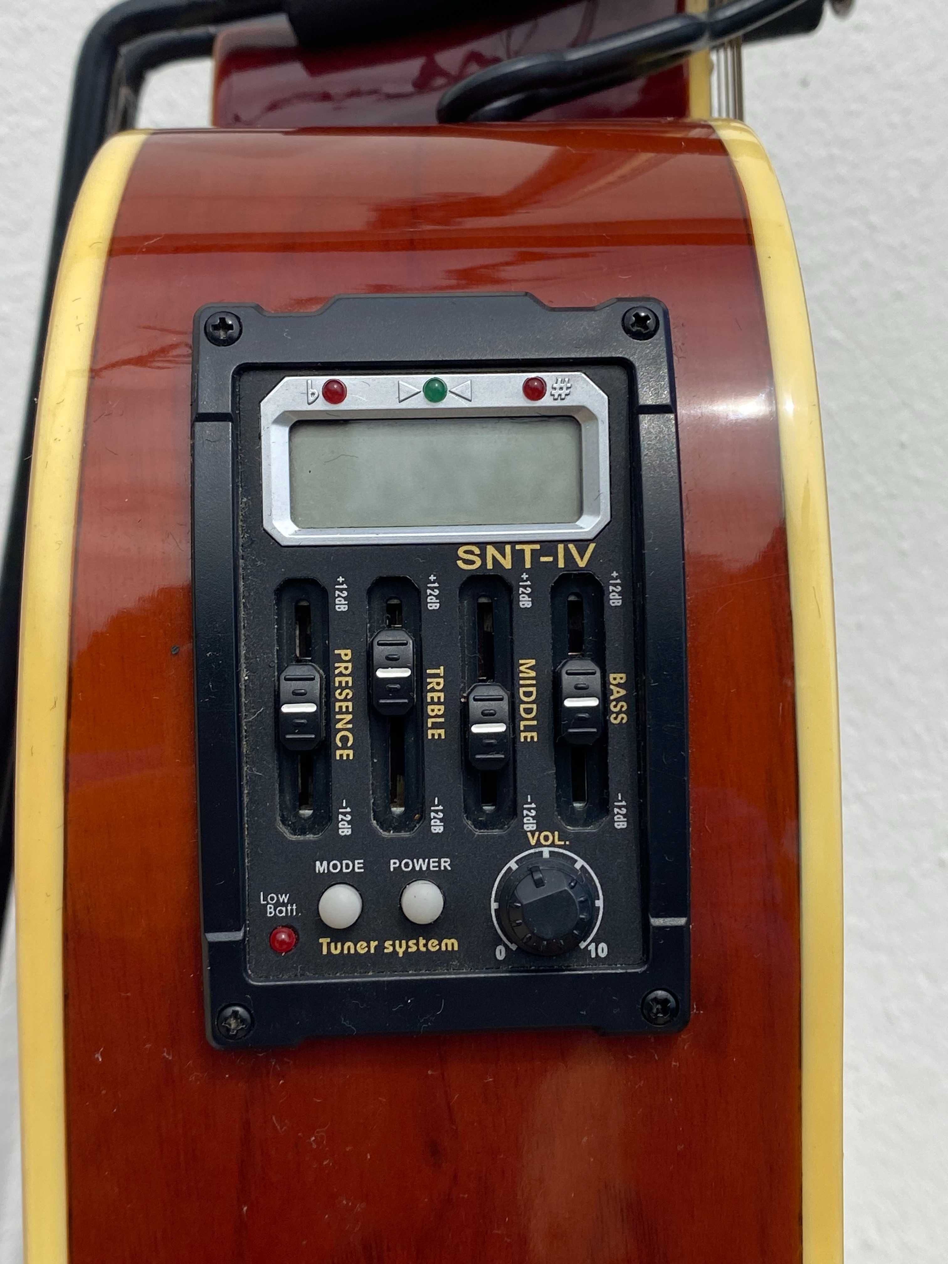 Guitarra Flame Pro DG 200 CE N guitarra electro-acústica