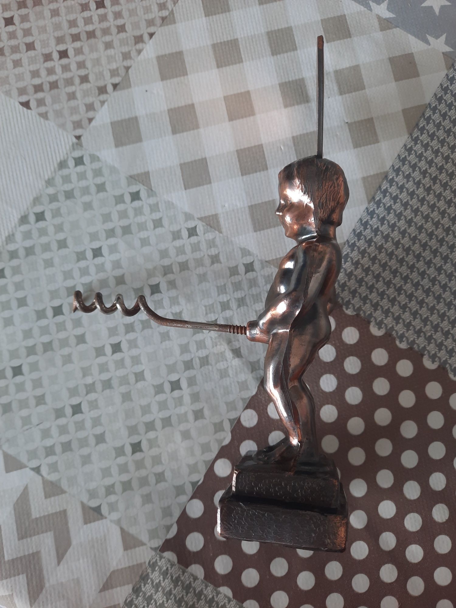 Saca-rolhas / Abre cápsulas Manneken Pis Vintage