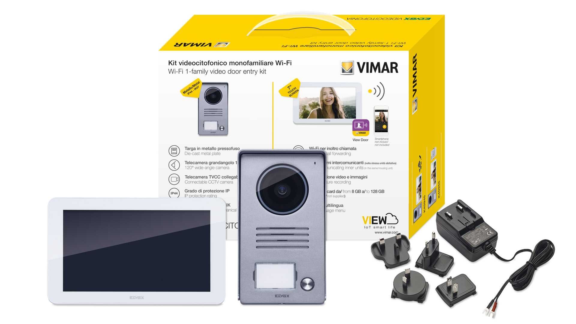 VIMAR K40945 SetVideo TS 7in Wi-Fi 1F комплект відеодомофона