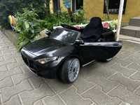 Samochód elektryczny kabriolet dla dzieci MAS12 czarny