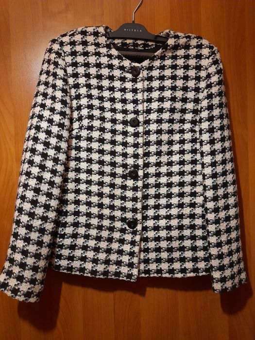 Marynarka z dodatkiem wełny rozmiar 40