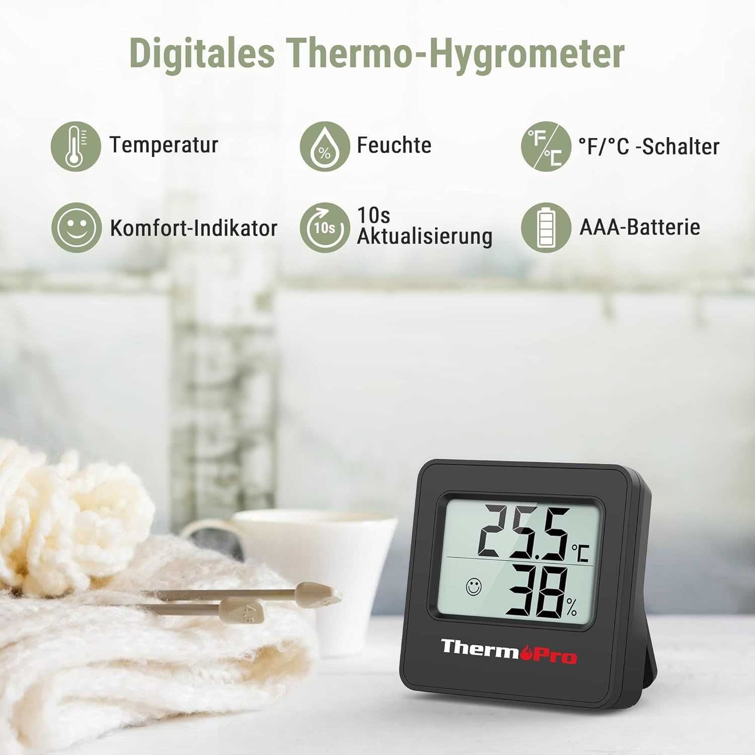 Nowy termometr / minutnik / pomiar temperatury/ monitor / 3szt !2626!