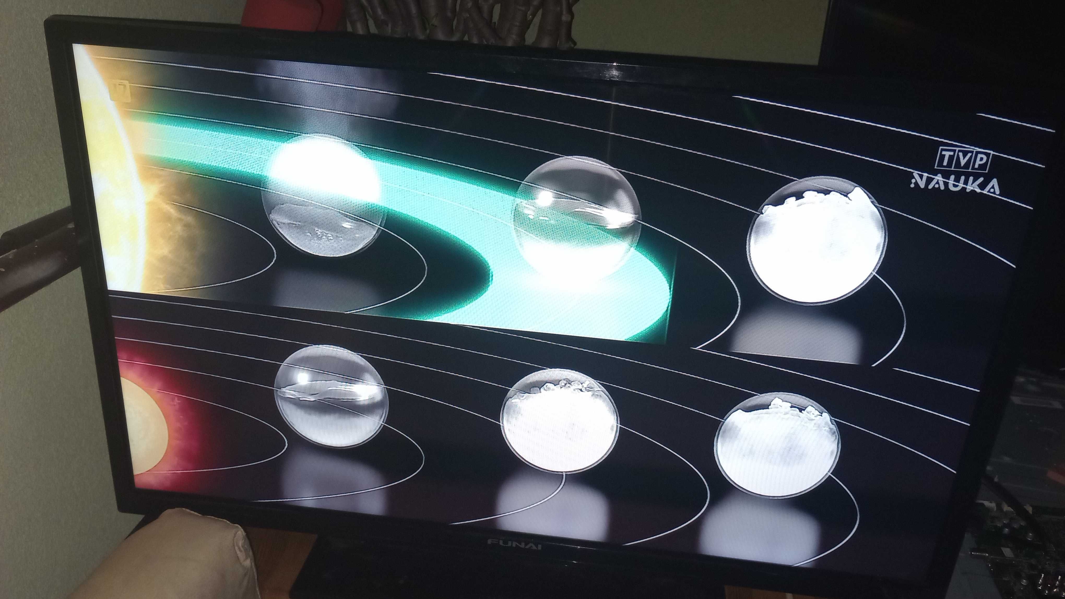 Telewizor Funai 32"100Hz+ dekoder DVB-T2 czytać opis