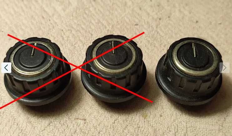 Ручки для радиоаппаратуры пластик