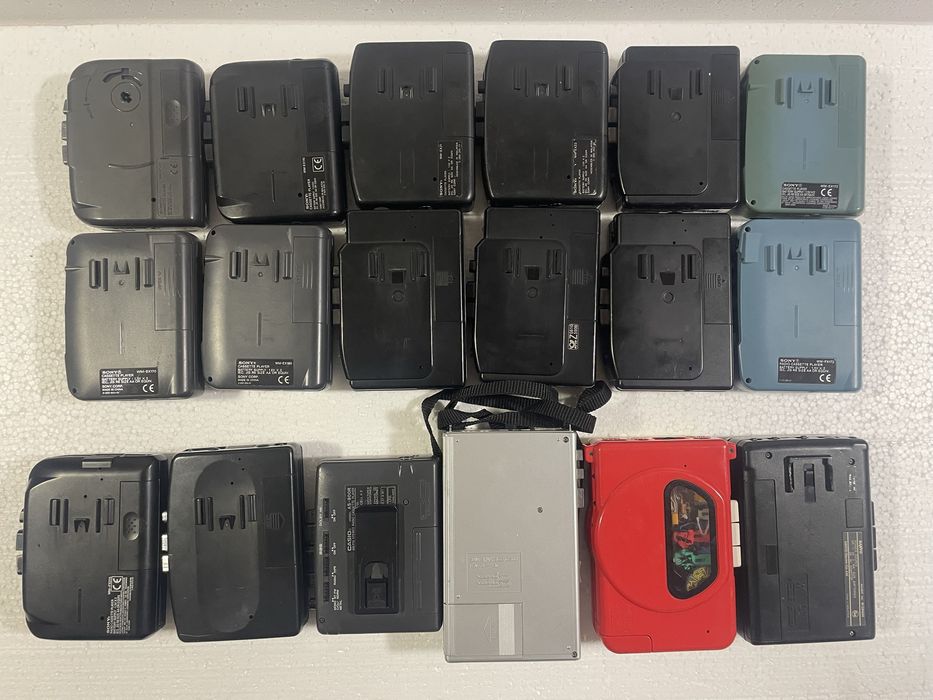 Vários Walkman Sony, Sanyo, Casio, Toshiba