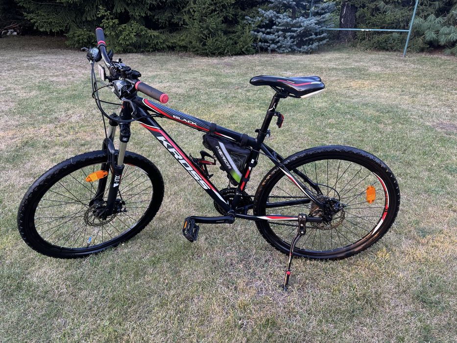 Kross black edition kola 26 cali rama S - 17 cali